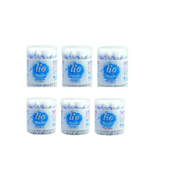 گوش پاک کن لیو (Lio) مدل Cottone sulal مجموعه 6 عددی