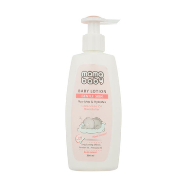 لوسیون بدن نوزاد مامابی بی (Mama Baby) مدل Shea Butter حجم 200 میلی لیتر
