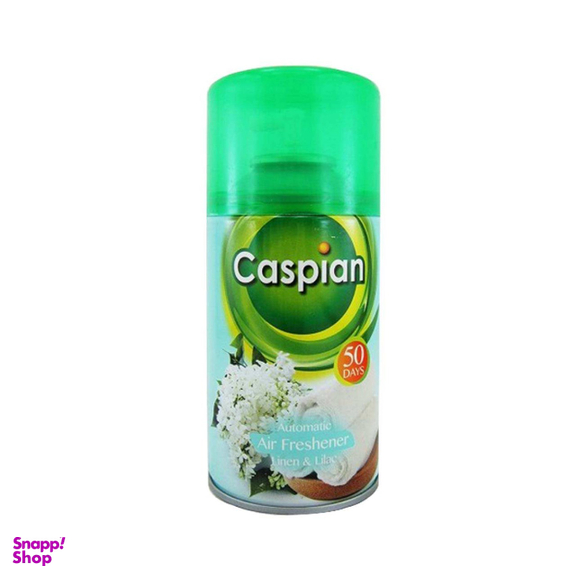 اسپری خوشبو کننده هوا کاسپین (Caspian) مدل Linen حجم 250 میلی لیتر