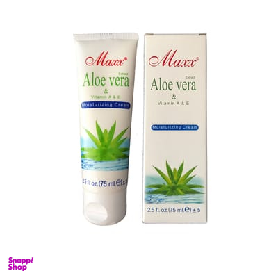 کرم مرطوب کننده مینو (Minoo) سری Maxx مدل آلویه ورا حجم 75 میلی لیتر مجموعه 2 عددی