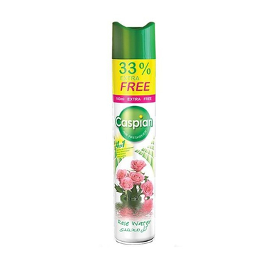 اسپری خوشبو کننده هوا کاسپین (Caspian) مدل Rose Water حجم 400 میلی لیتر