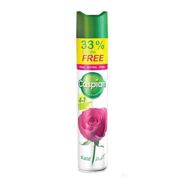 اسپری خوشبو کننده هوا کاسپین (Caspian) مدل Rose حجم 400 میلی لیتر