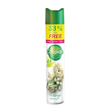 اسپری خوشبو کننده هوا کاسپین (Caspian) مدل Tuberose حجم 400 میلی لیتر