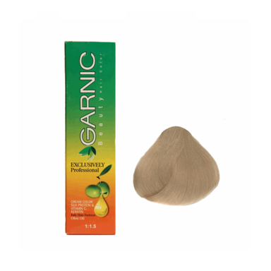 کیت رنگ موی گارنیک (Garnic) شماره 9.1 رنگ بلوند خاکستری خیلی روشن