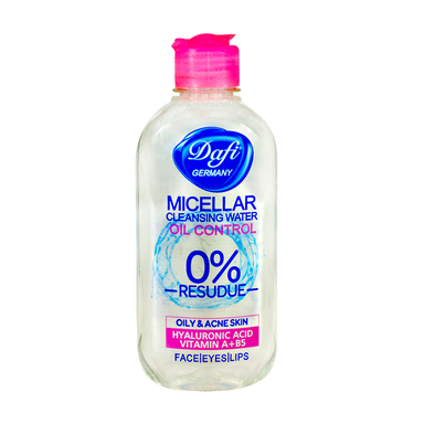 محلول پاک کننده صورت دافی (Dafi) مدل Oily & Anti Bacterial حجم 200 میلی لیتر