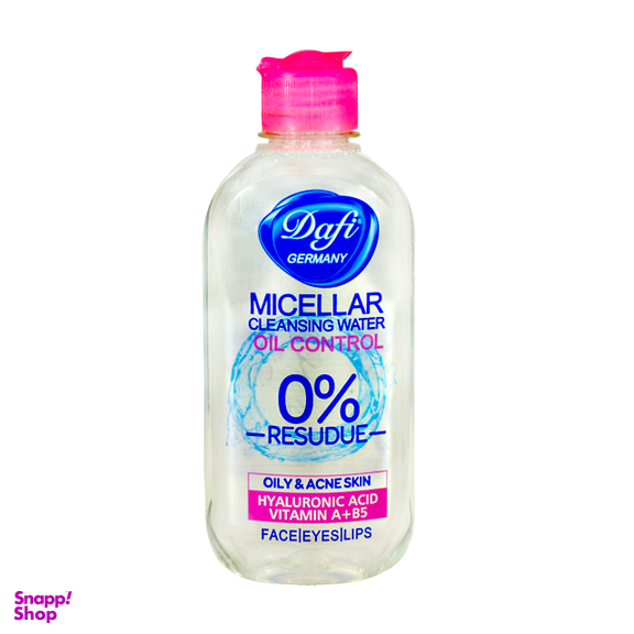 محلول پاک کننده صورت دافی (Dafi) مدل Oily & Anti Bacterial حجم 200 میلی لیتر