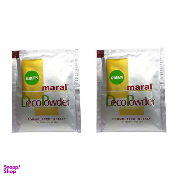 پودر دکلره مارال (Maral) مدل 001 وزن 30 گرم مجموعه 2 عددی