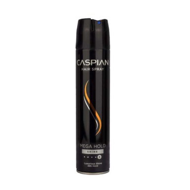 اسپری مو کاسپین (Caspian) مدل Mega Hold حجم 250 میلی لیتر