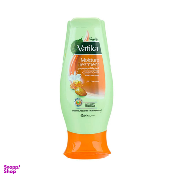 شامپو رطوبت رسان مو واتیکا (Vatika) مدل Almond