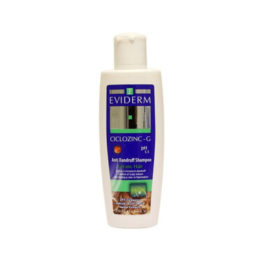 شامپوی مو اویدرم (Eviderm) سری Ciclozinc مدل G حجم 250 میلی لیتر
