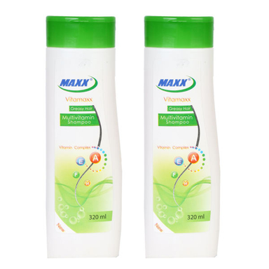 شامپو مولتی ویتامین مکس مینو (Mino) مدل مکس حجم 320 میلی لیتر بسته دو عددی