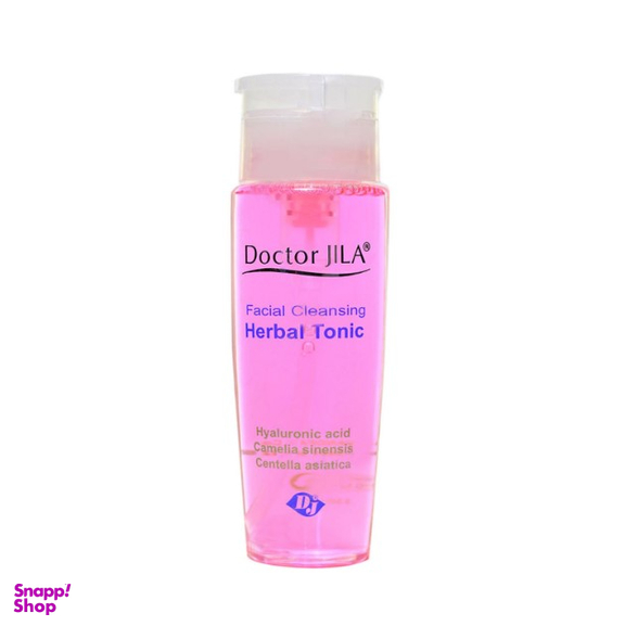 تونیک پاک کننده آرایش صورت دکتر ژیلا (Dr Jilla) مدل Herbal حجم 150 میلی لیتر