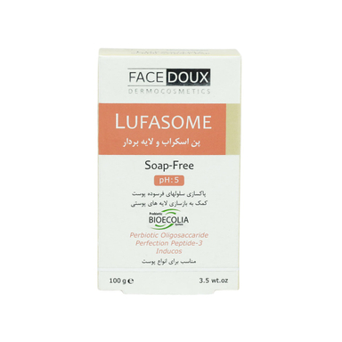 پن لایه بردار فیس دوکس (Face Doux) سری Lufasome مناسب انواع پوست حجم 100میلی‌ لیتر
