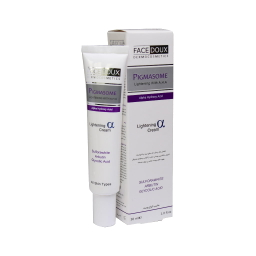 کرم ضد لک فیس دوکس (Face Doux) سری Pigmasome مدل Alpha cream مناسب انواع پوست حجم 30 میلی‌‌ لیتر