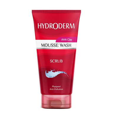 موس واش هیدرودرم (Hydroderm) مدل ساینده و لایه بردار پوست مناسب انواع پوست وزن 150 گرم