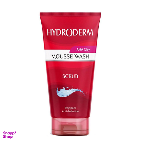 موس واش هیدرودرم (Hydroderm) مدل ساینده و لایه بردار پوست مناسب انواع پوست وزن 150 گرم