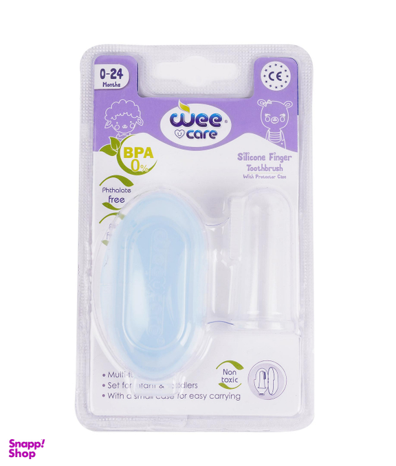 مسواک انگشتی وی کر (Wee care) به همراه قاب مدل اس 601