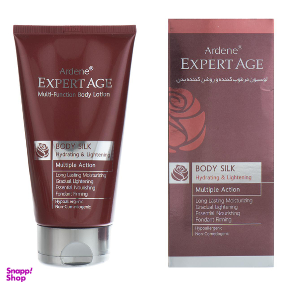 لوسیون مرطوب کننده و روشن کننده بدن آردن (Ardene) سری Expert Age حجم 150 میلی‌ لیتر