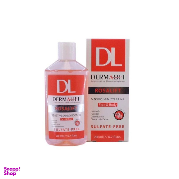 شوینده غیرصابونی درمالیفت (Dermalift) مناسب پوست حساس وزن 100 گرم