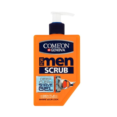 ژل اصلاح ریش کامان (Comeon) مدل Scrub حجم 260 میلی لیتر