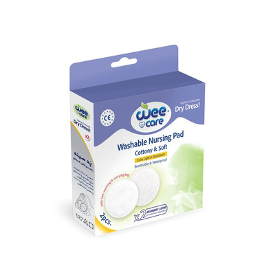 پد سینه قابل شستشو وی کر (Wee care) مدل ام 908 به همراه کیسه محافظ