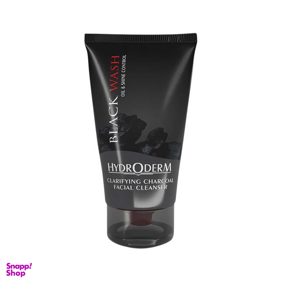 ژل شستشوی صورت هیدرودرم (Hydroderm) حاوی زغال 150 میلی لیتر