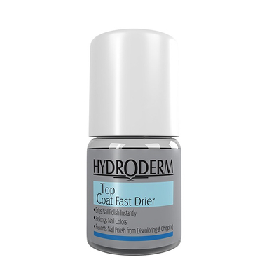 محلول خشک کننده سریع لاک هیدرودرم (Hydroderm) حجم 8 میلی لیتر