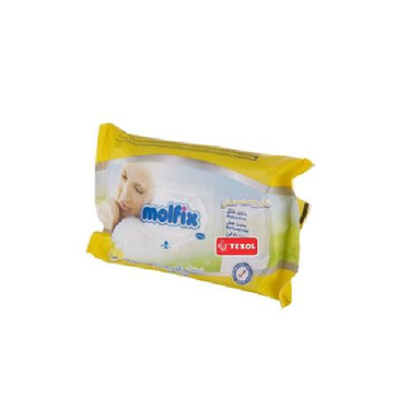 دستمال مرطوب کودک مولفیکس (Molfix) مناسب پوست حساس بسته 20 عددی