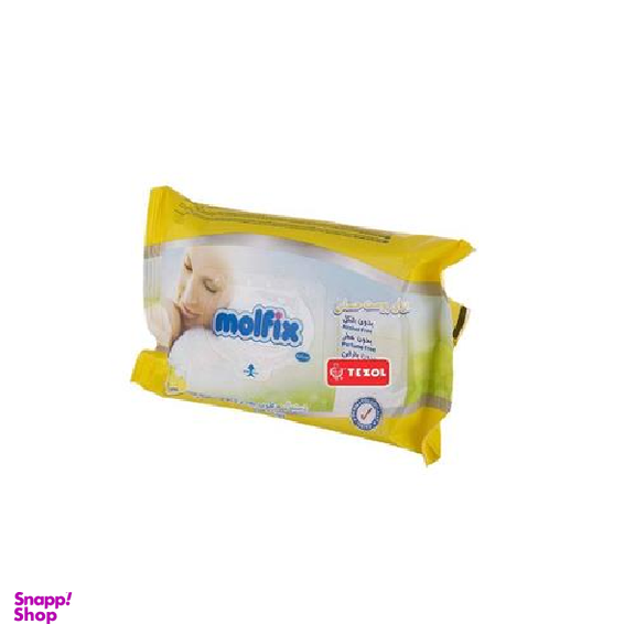 دستمال مرطوب کودک مولفیکس (Molfix) مناسب پوست حساس بسته 20 عددی