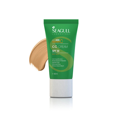 سی سی کرم SPF30 سی گل مدل متعادل کننده چربی 40 میلی لیتر