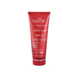 کرم ضد آفتاب روشن کننده و ضد چروک آردن مدل اکسپرت ایج SPF35 مدل ویتا سان 45 گرم