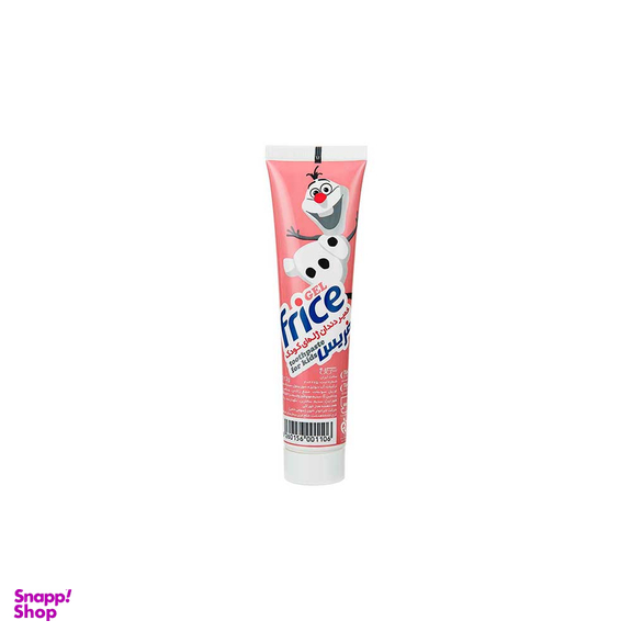 خمیر دندان ژله ای کودک فریس (Frice) همراه با رایحه کولا وزن 70 گرم