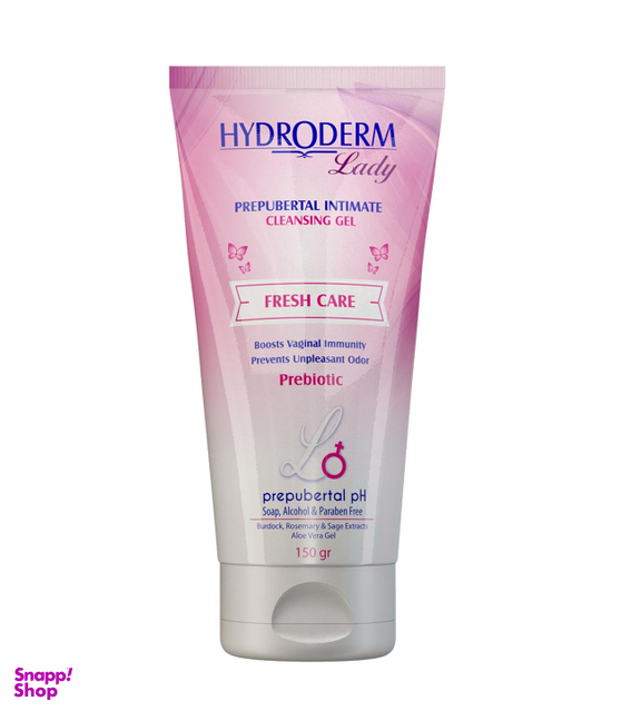 ژل بهداشتی بسیار ملایم بانوان هیدرودرم (Hydroderm) حجم 150 میلی لیتر