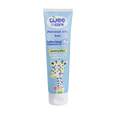 وازلین ژله ای کودک وی کر (Wee care) حاوی روغن پنبه دانه حجم 100 میلی لیتر