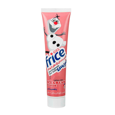 خمیر دندان ژله ای کودک فریس (Frice) با طعم بستنی وزن 70 گرم