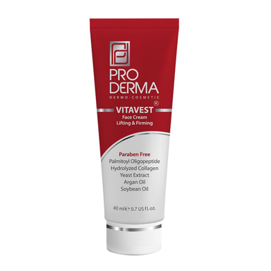 کرم ضد چروک صورت پرودرما (Pro Derma) مدل Vitavest حجم 40 میلی لیتر