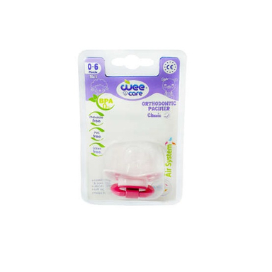 پستانک ارتودنسی مات وی کر (Wee care) سایز 1 کد پی 118 کلاسیک