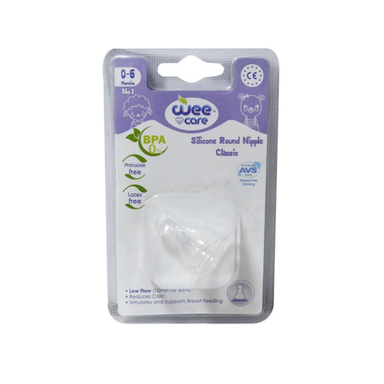 سر شیشه دهانه استاندارد سرگرد وی کر (Wee care) مدل ان-517 سایز 1
