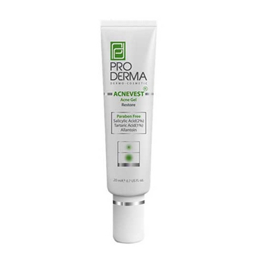 ژل ضد جوش پرودرما (Proderma) مدل Acne Vest حجم 20 میلی لیتر