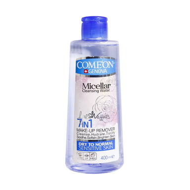 محلول پاک کننده آرایش صورت کامان (Comeon) مدل Dry Skin حجم 400 میلی لیتر