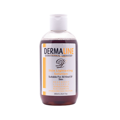 تونر روشن کننده پوست درمالاین (Dermaline) حجم 250 میلی لیتر