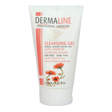 شوینده پوست درمالاین (Dermaline) مناسب پوست خشک 150 میلی لیتر