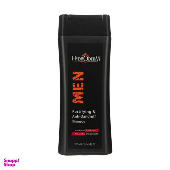 شامپو ضد شوره و تقویت کننده مو هیدرودرم (Hydroderm) مدل من مناسب آقایان حجم 250 میلی لیتر