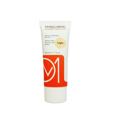 کرم ضد آفتاب درمومدیک (Dermo Medic) با spf 50 رنگ نچرال حجم 50 میلی لیتر