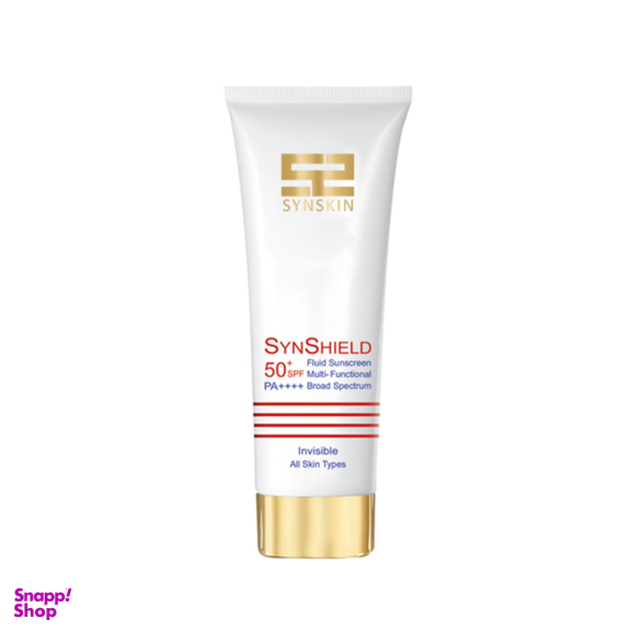 کرم ضد آفتاب ساین اسکین (Syn Skin) مدل سین شیلد spf50 بی رنگ حجم 50 میلی لیتر