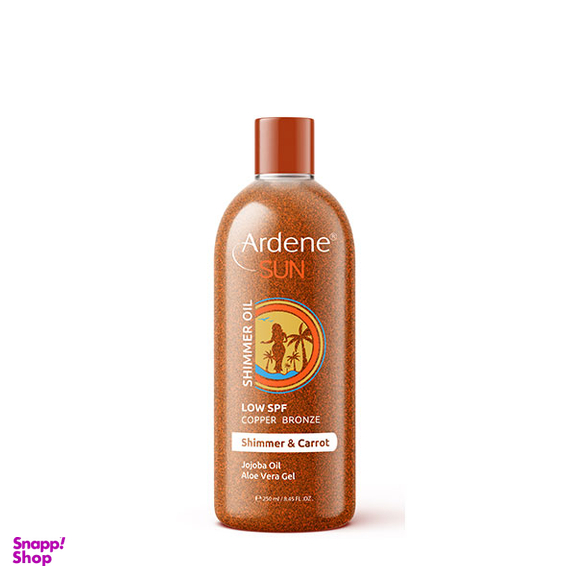 روغن آفتاب حاوی اکلیل سان آردن (Ardene) رنگ برنز مسی حجم 200 میلی لیتر