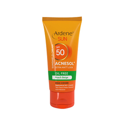 کرم ضد آفتاب آردن (Ardene) SPF 50 فاقد چربی رنگی حجم 50 گرم