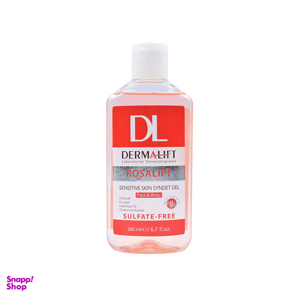 سیندت ژل شست و شو درمالیفت (Dermalift) مناسب پوست حساس حجم 200 میلی لیتر