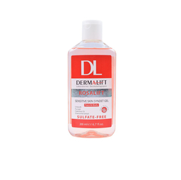 ژل شستشوی پوست درمالیفت (Dermalift) مدل رزالیفت مناسب پوست حساس حجم 200 میلی لیتر