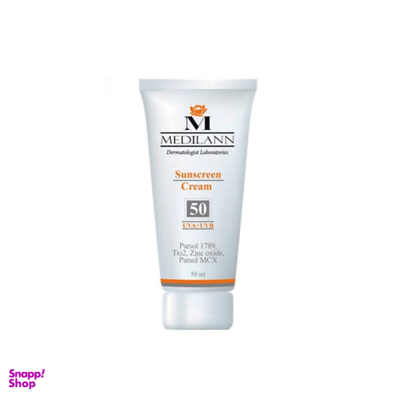کرم ضد آفتاب مدیلن (Medilann) رنگی spf 60 حجم 50 میلی لیتر